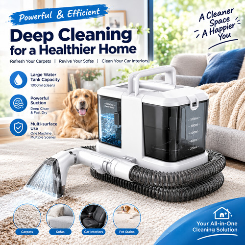 Carpet cleaner portable - cleaner, spot