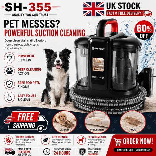 Carpet cleaner spot - spot, wash